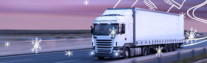 Transport Winter Banner