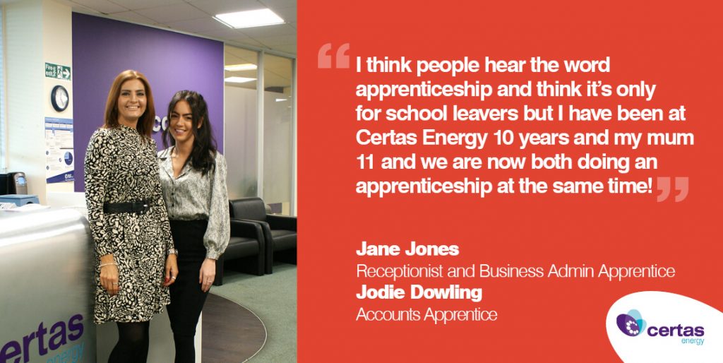 Jane & Jodie Apprentice Quote
