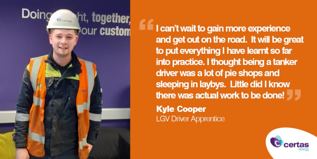 Kyle Cooper Apprentice Quote