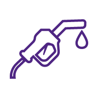 Fuel Pump Purple Icon