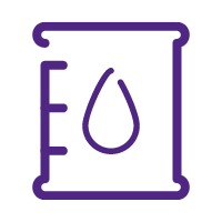 Purple Fuel Level Icon