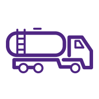 Tanker Purple Icon