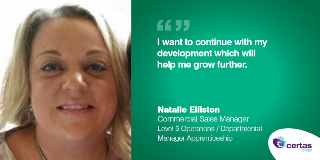 Natalie Elliston Apprentice Quote