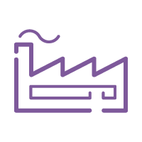 Factory Purple Icon