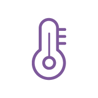 Temperature Purple Icon