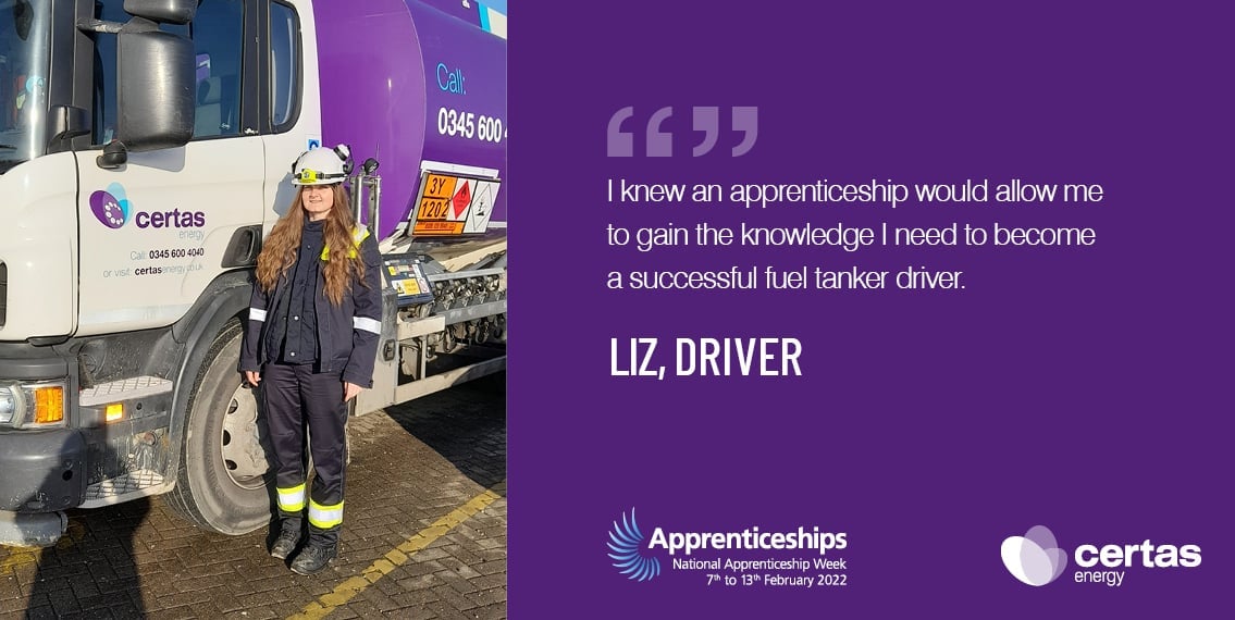 National Apprenticeship Week 2022: Meet Apprentice Driver Liz
