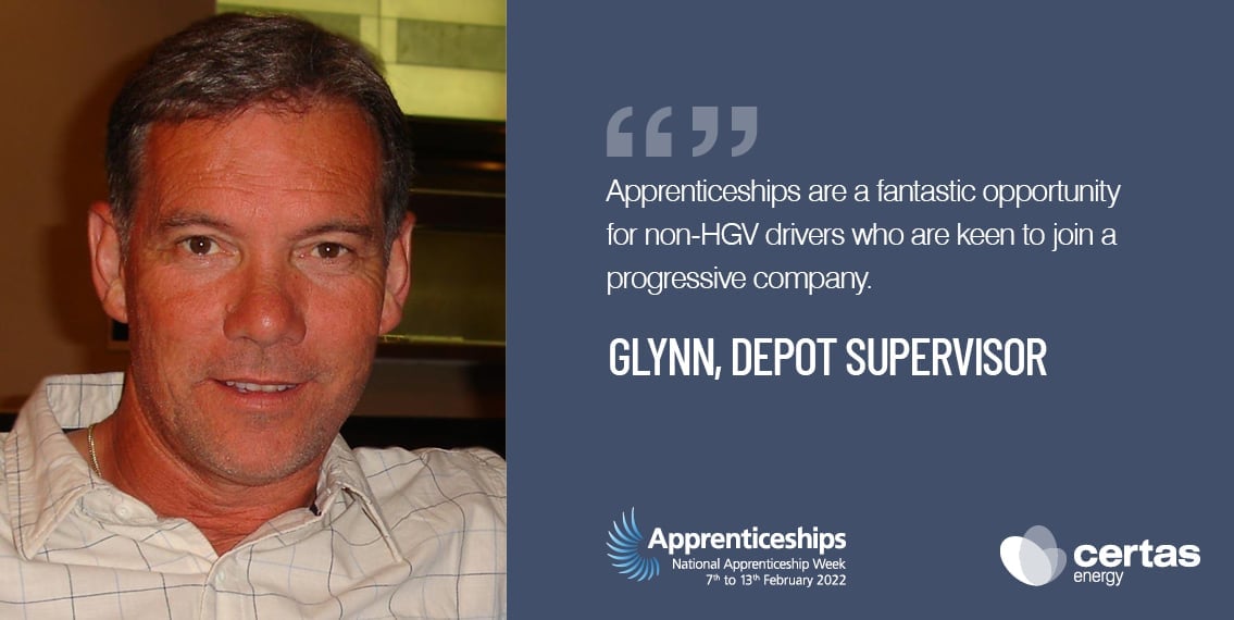 Manager Glynn talks about Benefits of Driver Apprentices