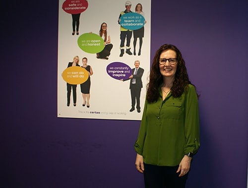 Emma Wordsworth, HR Director, undertaking MSc. In Logistics and Supply Chain Management