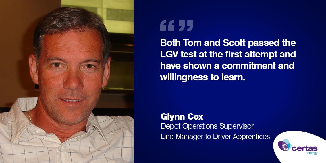 Glynn Cox – Depot Operations Supervisor