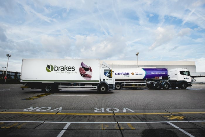 Brakes fuels cleaner, healthier deliveries with GTL fuel from Certas Energy