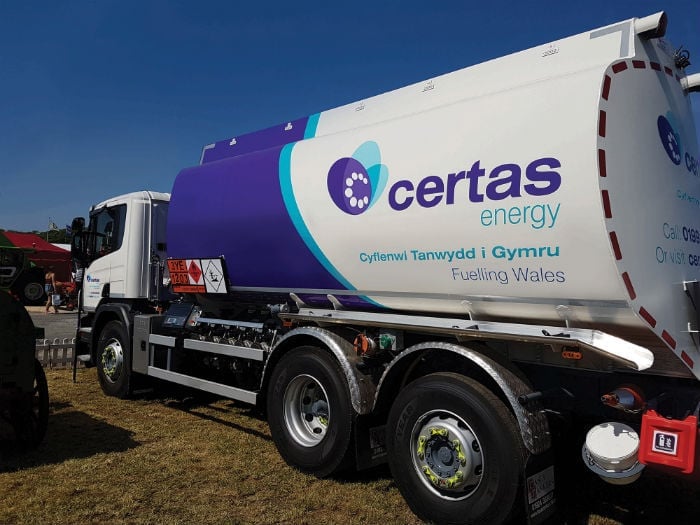 Certas Energy launches new brand for South Wales fuel depots