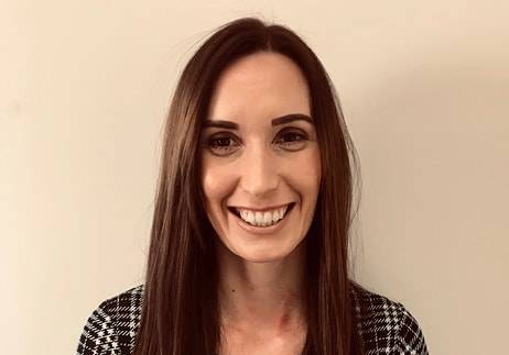 Jennifer Stewart, undertaking a management apprenticeship