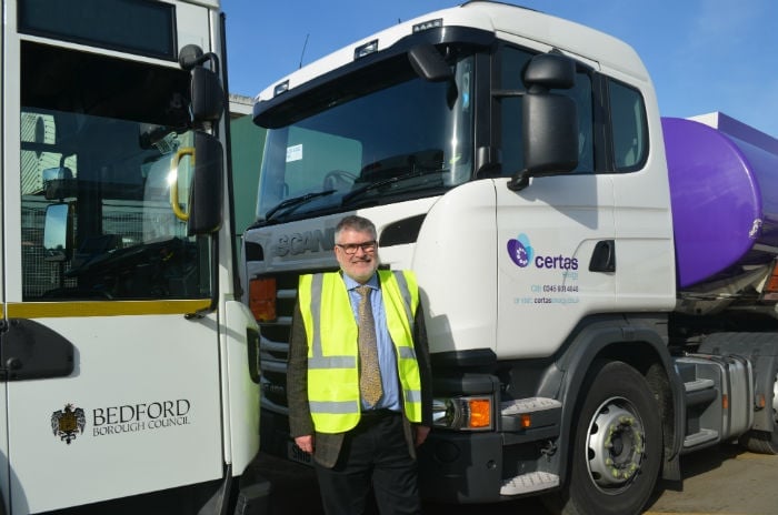 Bedford Borough Council reduces fleet emissions with cleaner-burning, diesel alternative fuel