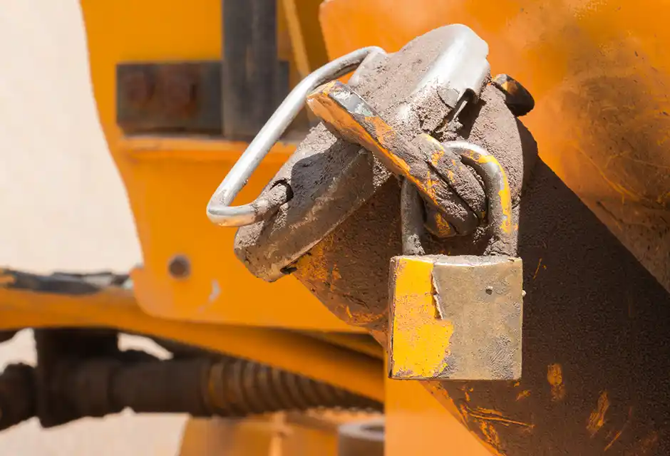 fuel cap with padlock to stop fuel theft
