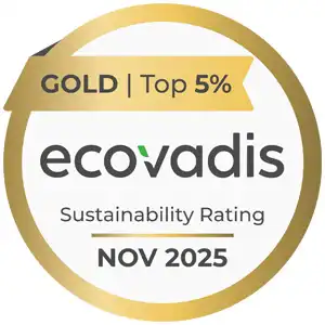 Ecovadis Gold Logo.