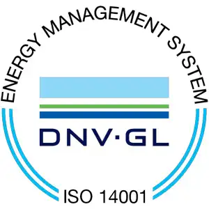 Energy Management System ISO 14001 logo.