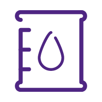 Purple Fuel Level Icon